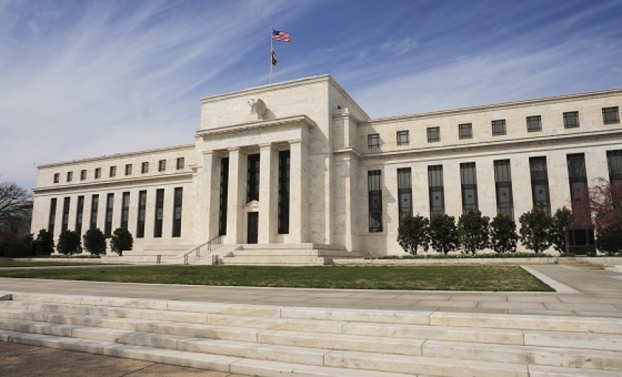 Jerome Powell, el presidente de la Fed, dijo que el comité de tasas de ese banco cuenta con la opción de seguir el enfoque de paciencia al ajustar su política monetaria. Foto de archivo.