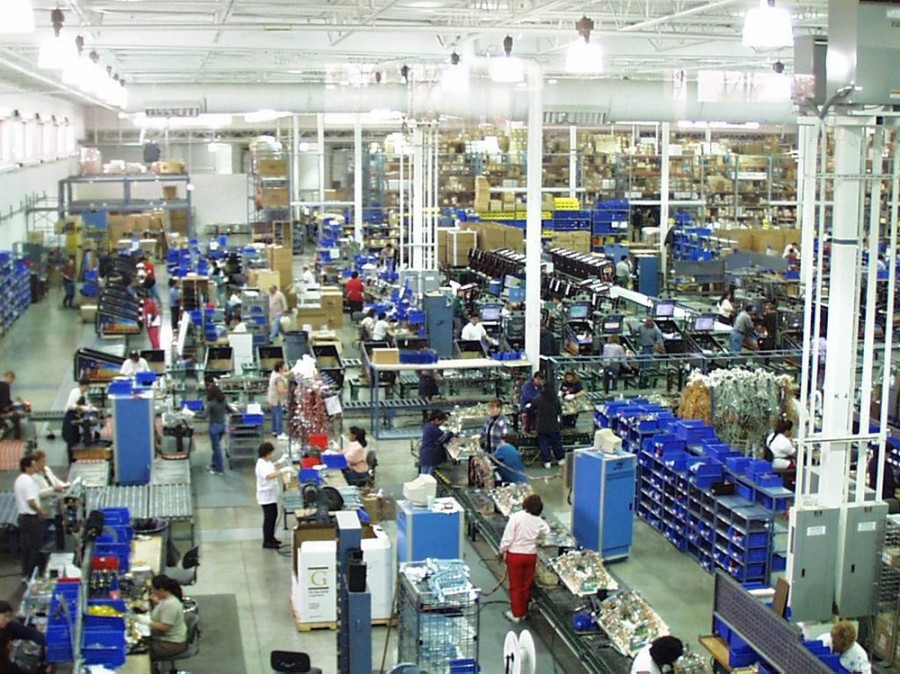 En EUA, producción industrial sube 0.3% en diciembre; manufacturera sube 1.1%. Foto de archivo.