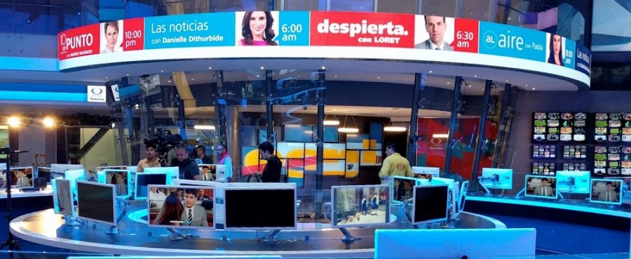 Televisa reportó ayer una caída de 3.7% en sus ingresos por publicidad gubernamental en el cuarto trimestre de 2018. Foto de archivo.