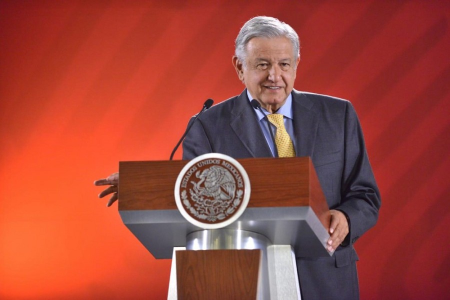 El presidente Andrés Manuel López Obrador dijo que su gobierno no utilizará a las dependencia para intimidar a nadie. Foto cortesía de presidencia. 