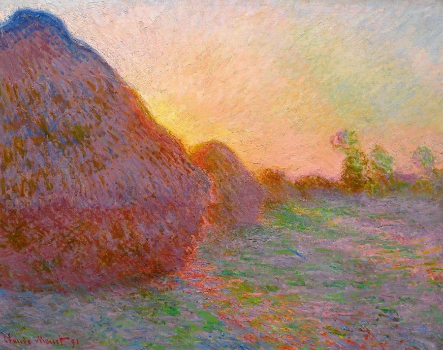“Les Meules” de Monet rompe récord al venderse en 110.7 mdd. Foto archivo.