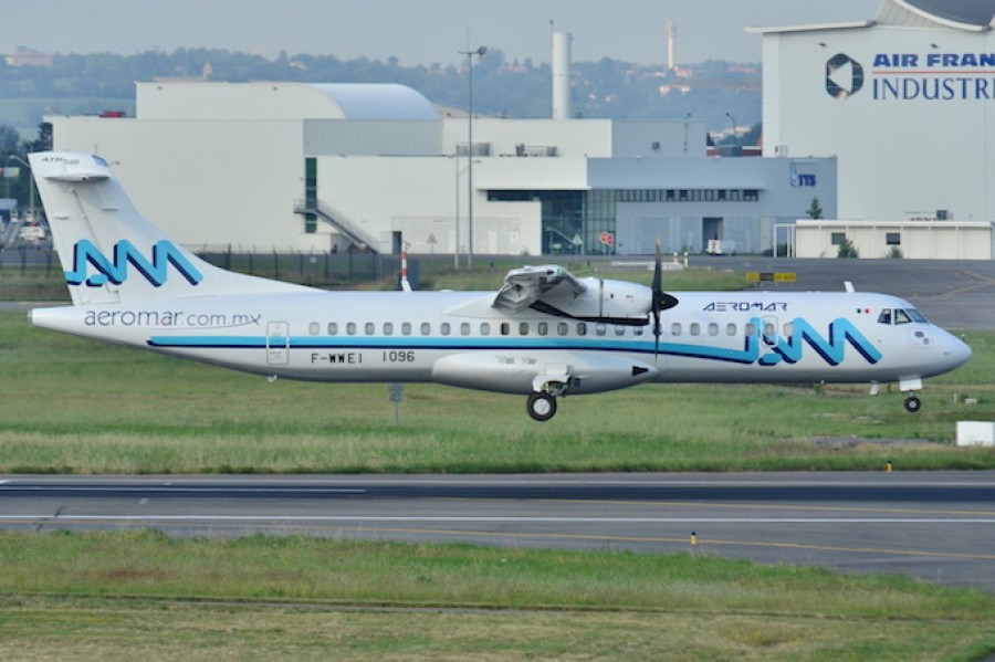 Al parecer, Aeromar no he podido concretar la inversión de 100 mdd acordada con Synergy Group. Foto de archivo.