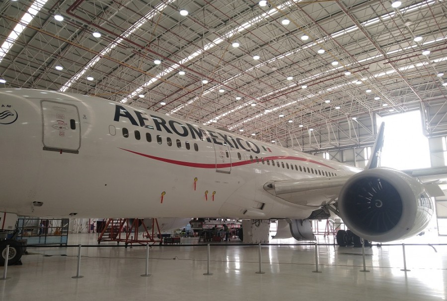 AeroMéxico dijo que parte de la inversión corresponde al pedido de 90 aviones Boeing 737 MAX hecho en 2012. Foto de Infosel.