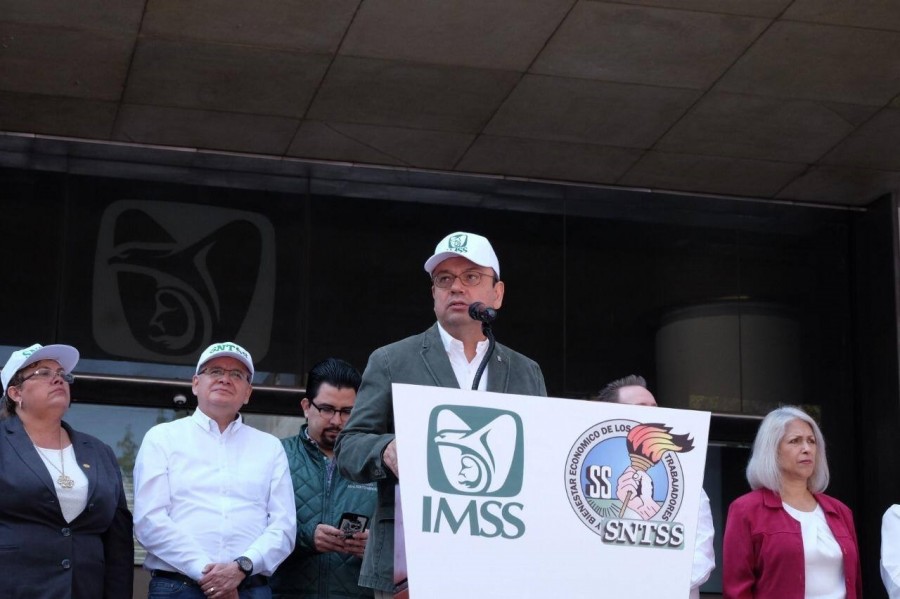 Germán Martínez Cázares renunció a su cargo como director general del Instituto Mexicano del Seguro Social (IMSS). Foto del IMSS. 