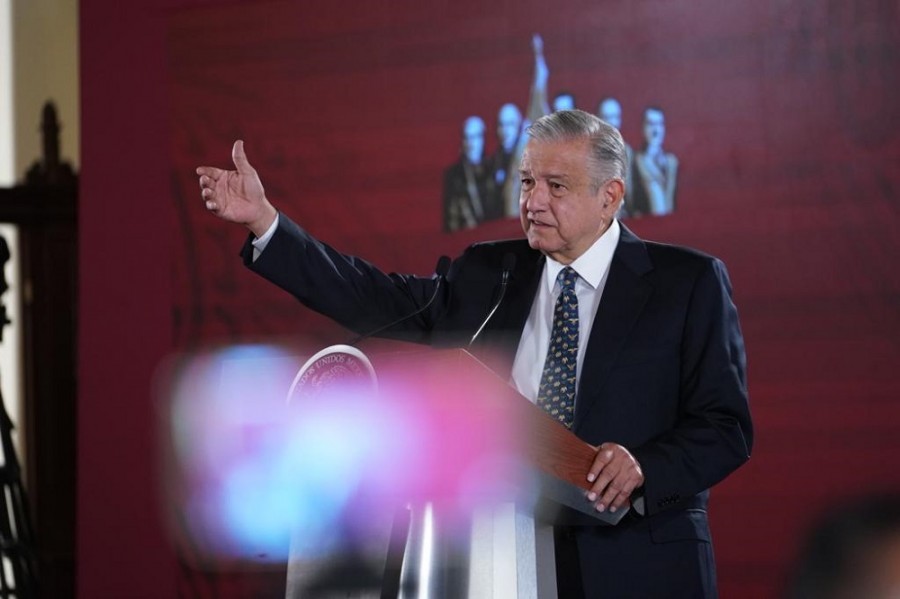 El presidente Andrés Manuel López Obrador confirmó que la salida de Carlos Urzúa se debió a diferencias con él y con otros funcionarios como Alfonso Romo. Foto de SHCP. 