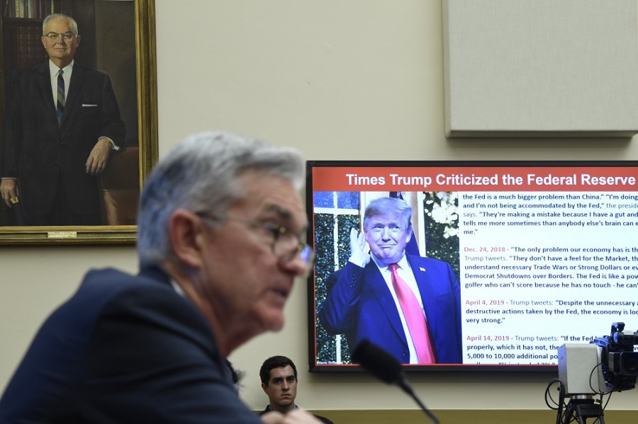El presidente de Estados Unidos, Donald Trump, ha sido críticamente abierto a las medidas de política monetaria implementada por la Reserva Federal. Foto de AP/Associated Press