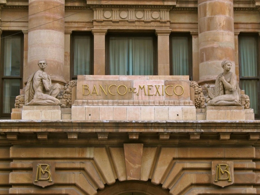 La junta de gobierno de Banco de México recorta su tasa de interés de referencia. Foto de Infosel/Gabriel Arrache.