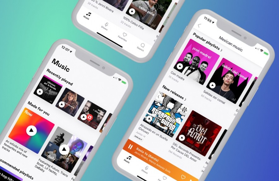 Televisión Azteca amplió su portafolio de alianzas comerciales con empresas de contenidos audiovisuales con la inversión de 40 millones de dólares en la compañía francesa de música bajo demanda, Deezer. Ilustración de cortesía.