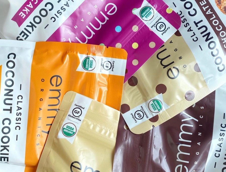Bimbo está ampliando su portafolio de opciones sin gluten. Foto Emmy’s Organics