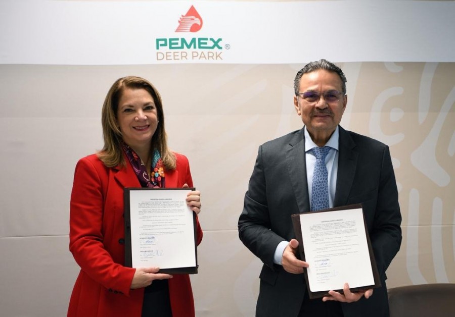 La operación se cerró luego de que Pemex, como también se conoce a la petrolera estatal mexicana, pagó a Shell los 559 millones de dólares acordados para adquirir el interés de 50% que no poseía en la refinería. La operación se cerró luego de que Pemex, como también se conoce a la petrolera estatal mexicana, pagó a Shell los 559 millones de dólares acordados para adquirir el interés de 50% que no poseía en la refinería. Foto Twitter/Pemex.