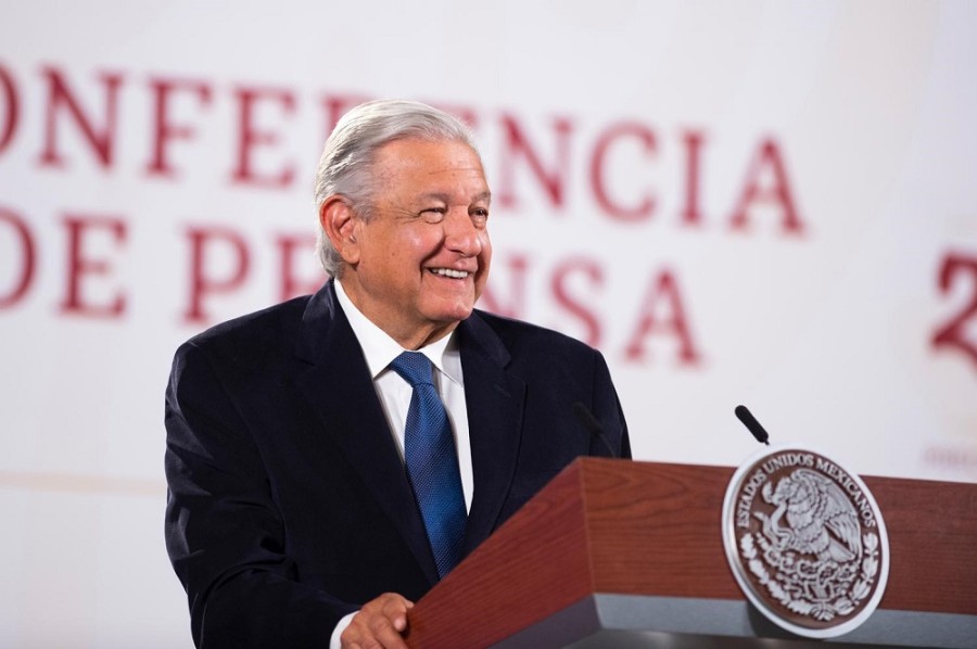 Las negociaciones con Talos se dieron en el marco de las reuniones que el presidente López Obrador sostuvo con representantes de 16 empresas del sector energético. Foto Oficina de Presidencia