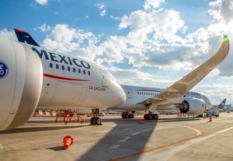 AeroMéxico también está obligada a presentar una simple declaración de potencial registro de sus acciones ante la Securities Exchange Comission (SEC, por sus siglas en inglés). Foto Facebook/AeromexicoMX.