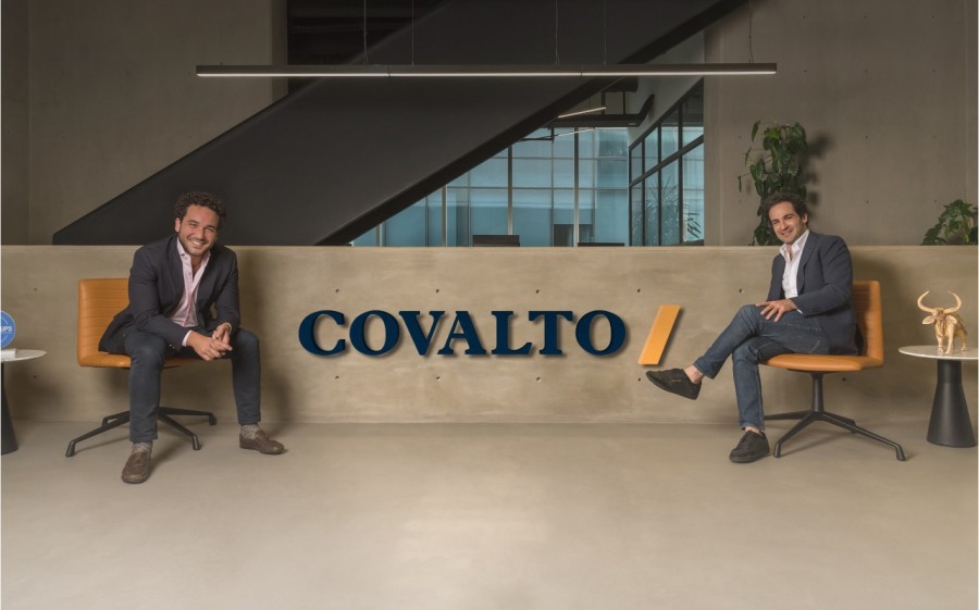 La combinación con el spac de LIV Capital valúa a Covalto indirectamente en 547 millones de dólares. En la imagen, Allan Apoj y David Poritz, fundadores y codirectores generales de la empresa. Foto Covalto