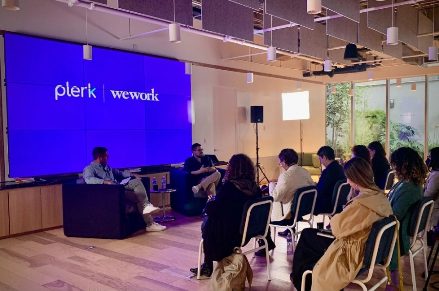 Con este acuerdo, los usuarios de Plerk tendrán el beneficio de contar con WeWork All Access Pass para ingresar a los más de 760 espacios de trabajo que opera WeWork alrededor del mundo. Foto Plerk