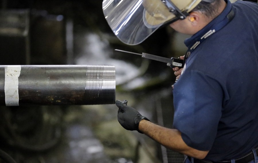 La economía mexicana crece 1% trimestral y 3.7% anual en los primeros tres meses de 2023, de acuerdo con cifras revisadas de Inegi. Foto AP/David J. Phillip