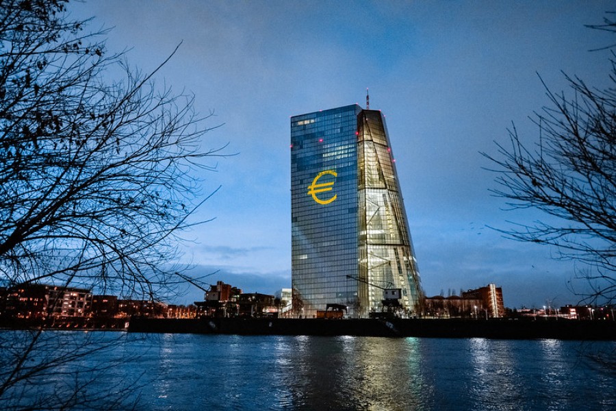 La economía de la zona del euro rompe una racha negativa de tres trimestres y avanza en el periodo de abril a junio. Foto Flickr/ECB