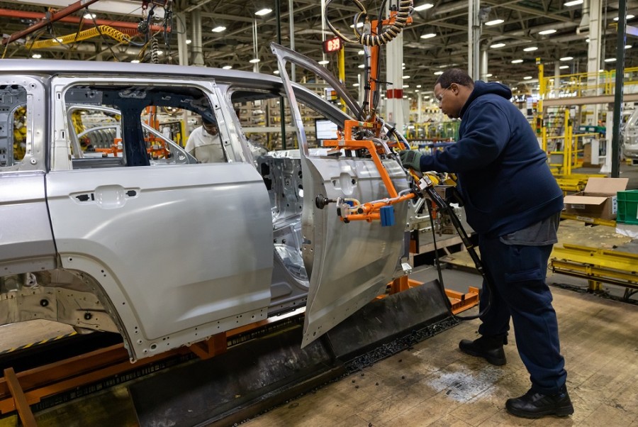 La producción industrial de Estados Unidos crece más de lo esperado en julio. Foto de Stellantis