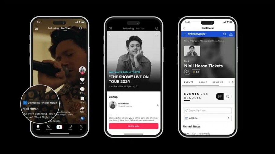 Ticketmaster et TikTok étendent leur alliance pour acheter des billets dans 20 pays – Actualités économiques