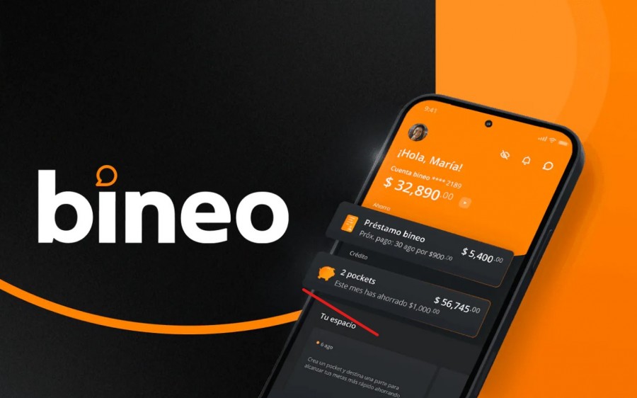 Bineo contará con productos tanto de ahorro como de crédito para personas, además de funcionalidades habituales en el sector como transferencias y pago de servicios. Foto Bineo