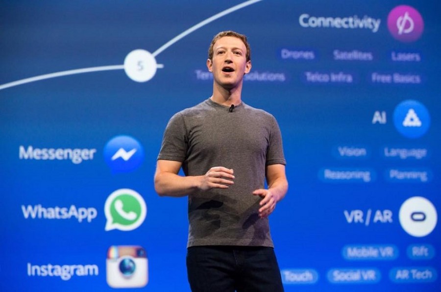 Donald Trump dijo que la prohibición de TikTok en Estados Unidos haría más grande el negocio de Facebook y su fundador, Mark Zuckerberg (en la foto), a quienes considera 