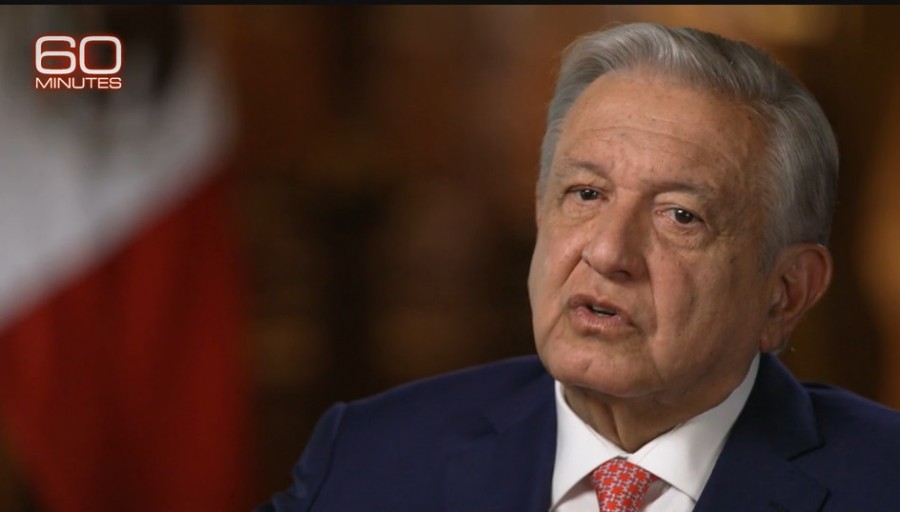 El presidente López Obrador dijo que no cree que Donald J. Trump cierre la frontera entre México y Estados Unidos si es electo para un segundo periodo. Foto captura