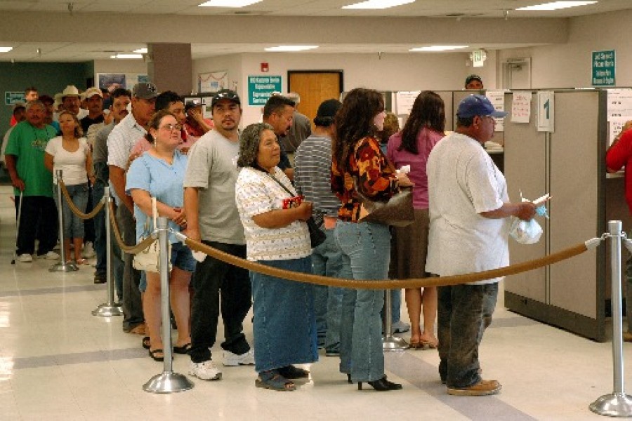 Las peticiones de subsidio por desempleo en EUA quedan por debajo de lo esperado por los analistas durante la úlima semana. Foto archivo