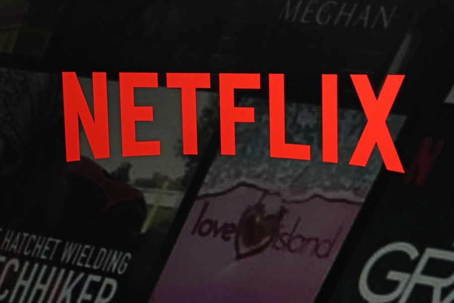 El logotipo de Netflix se muestra en esta fotografía del sitio web de la compañía. Foto AP/Richard Drew