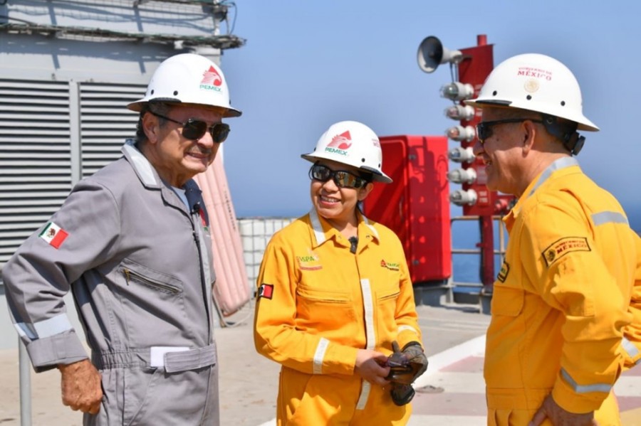 Pemex ve caer sus ingresos, utilidad neta y flujo operativo al arranque de 2024. Foto tomada de la cuenta de X de Pemex