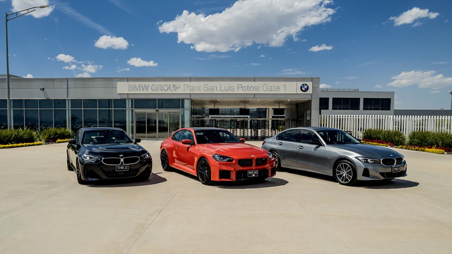 BMW planea fabricar autos eléctricos en su planta de San Luis Potosí a partir de 2027. Foto de la empresa