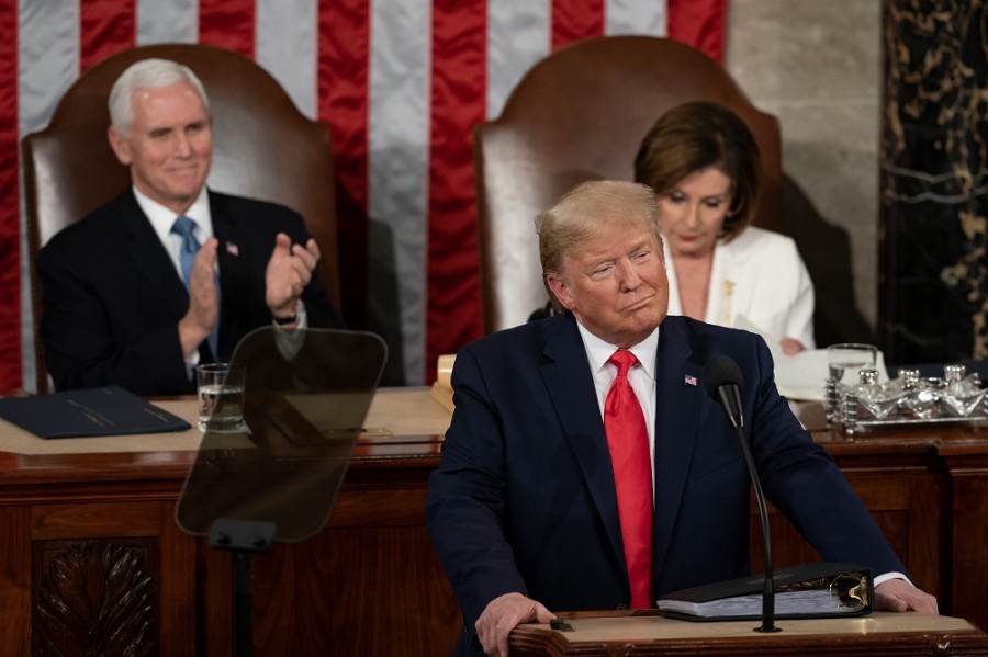 Los asesores económicos del expresidente Donald Trump están considerando formas de detener activamente a las naciones que se apartan del uso del dólar. Foto Casa Blanca