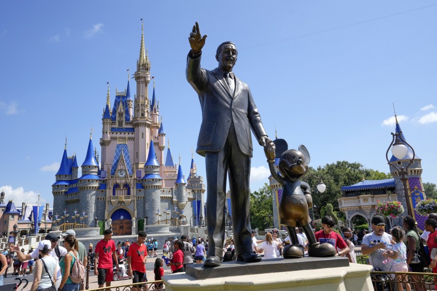Las acciones de Disney tienen su peor descalabro diario desde 2022. Foto AP/John Raoux