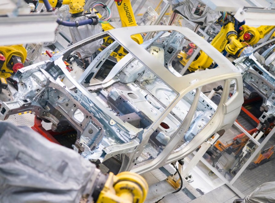 La actividad industrial de México anota en marzo su mayor incremento mensual en nueve meses. Foto Volkswagen México