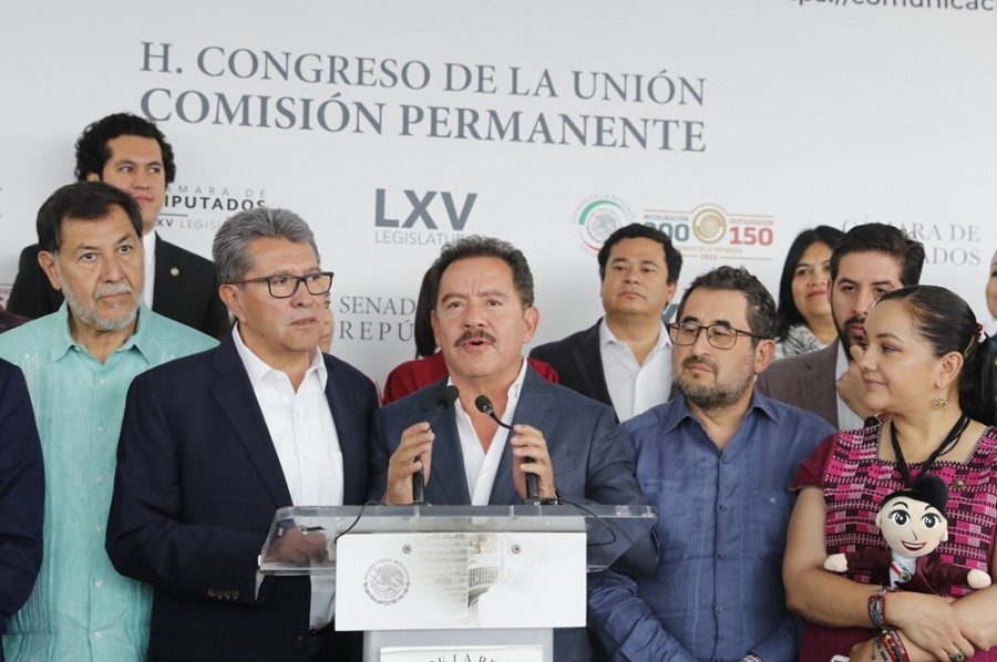 El Congreso alista la instalación de un parlamento abierto donde se analice la reforma al Poder Judicial. Foto Cámara de Diputados