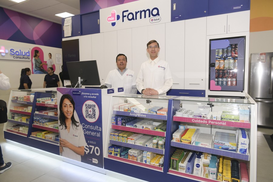 Grupo Salinas inauguró su primera unidad Más Salud, de atención médica. Foto Más Salud